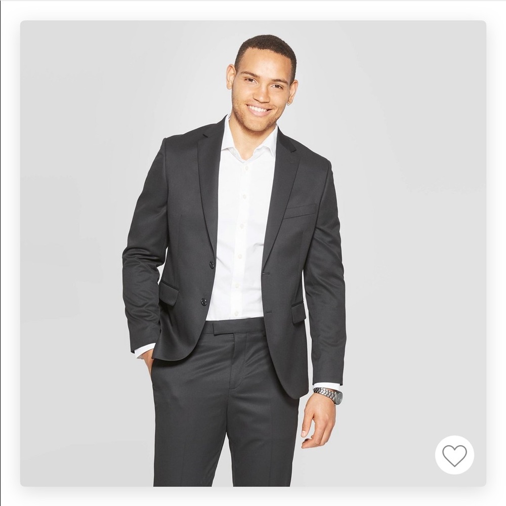 34R men’s black suit jacket from goodfellow